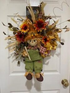 scare-crow=sconce - NC Charlotte Chalk Couture Darlene's Crafts Call us 704-562-7478